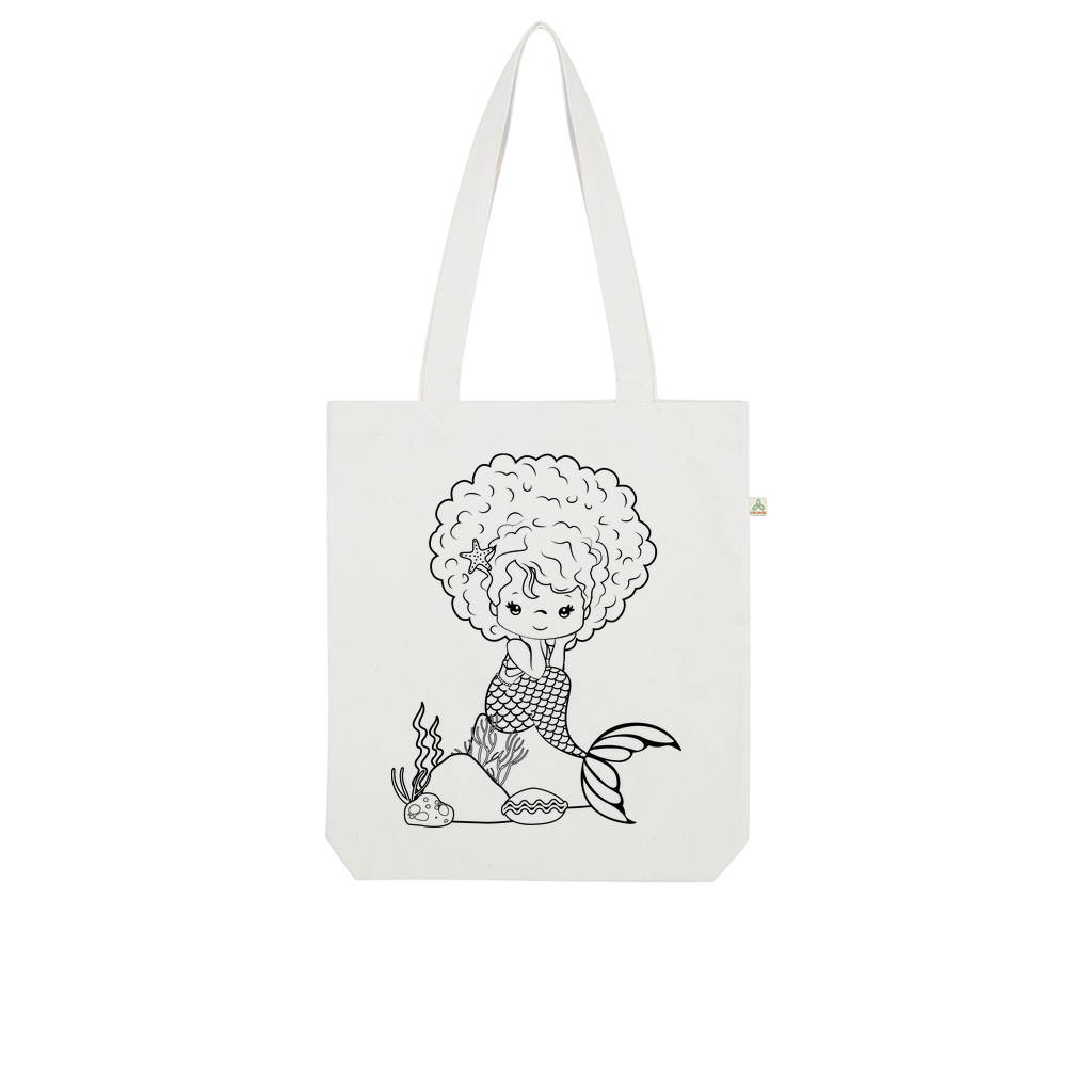 Mermaid Organic Tote Bag