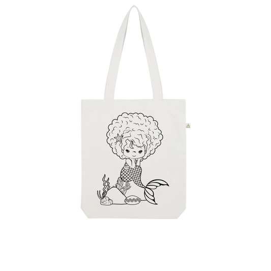 Mermaid Organic Tote Bag