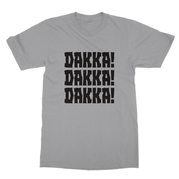 Flat lay Ork Dakka T-Shirt in Light Grey