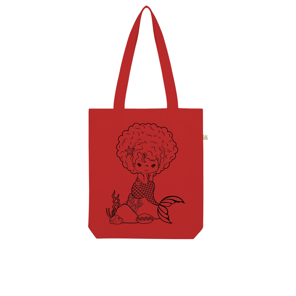 Mermaid Organic Tote Bag