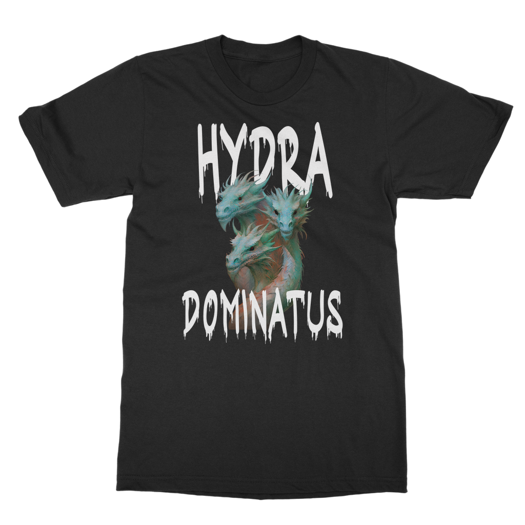 Hydra Dominatus T-Shirt Black colourway Flatlay