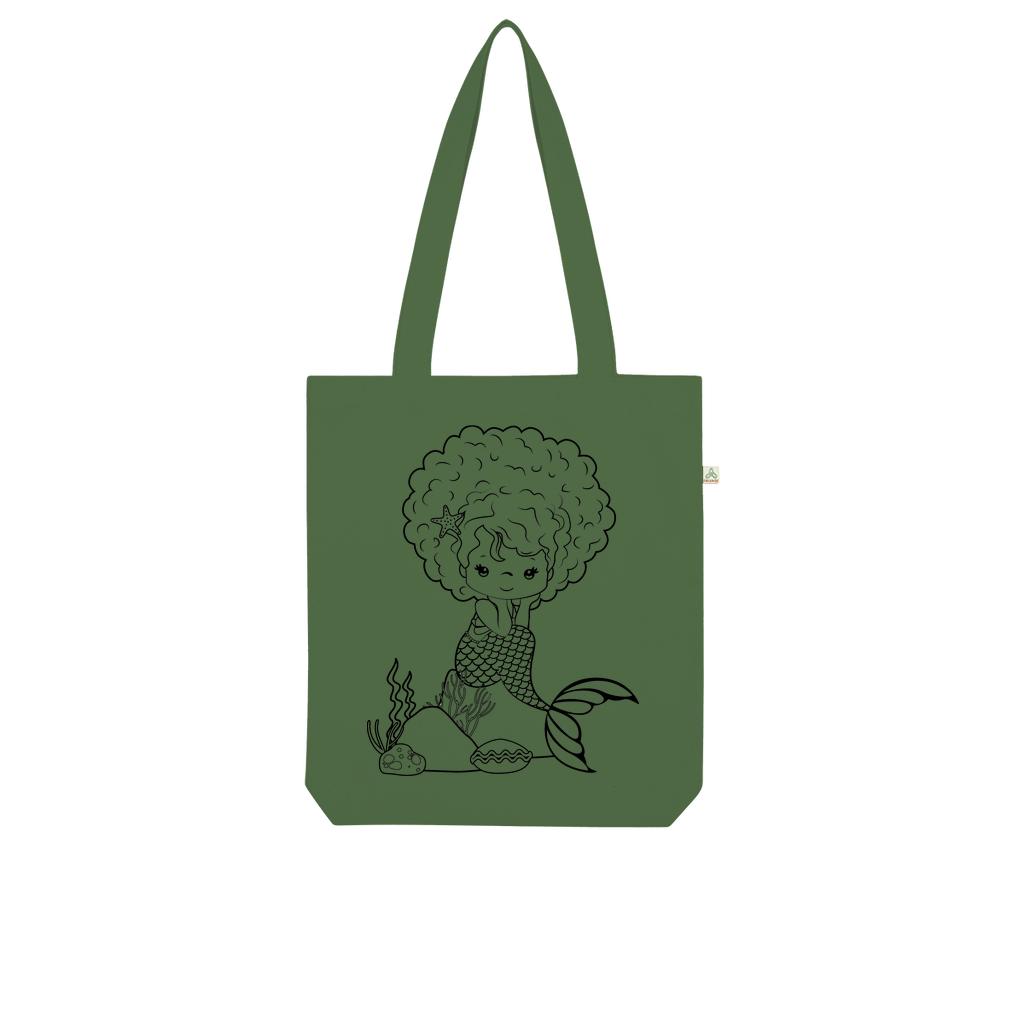Mermaid Organic Tote Bag