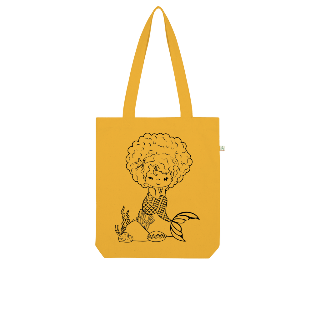 Mermaid Organic Tote Bag