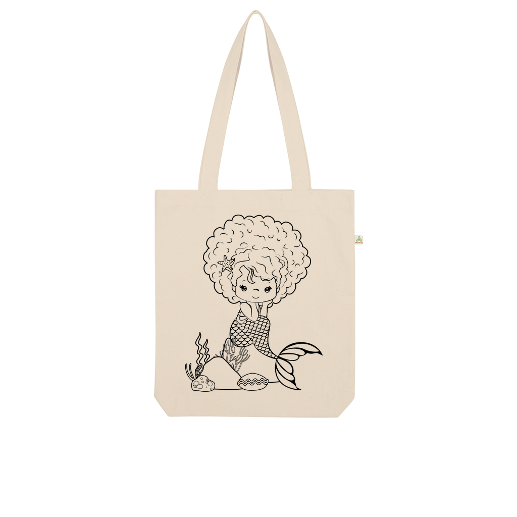 Mermaid Organic Tote Bag