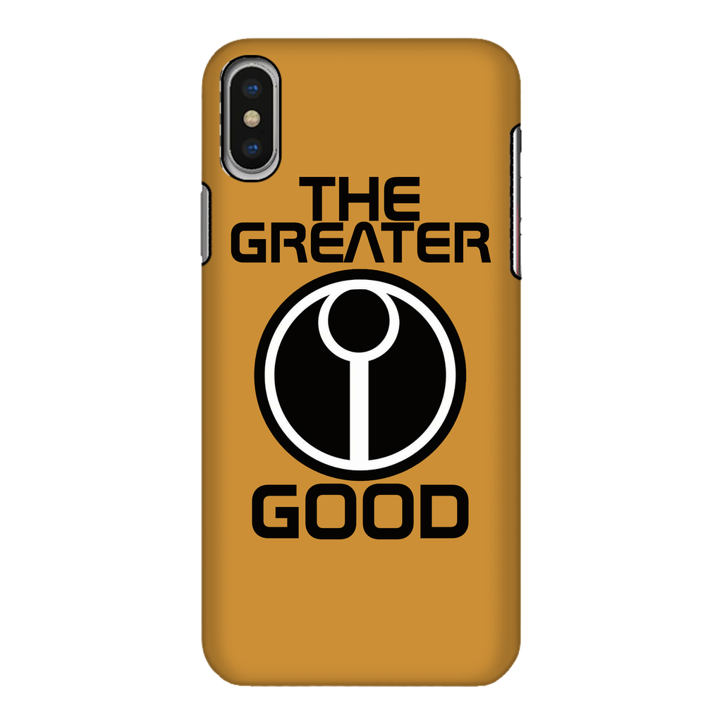 Tau Black Fully Printed Tough Phone Case