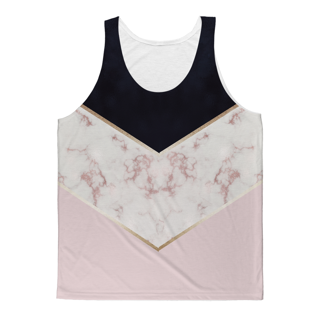 Tank Top | Sublimated Print | Blue Marble | Unisex | Adult