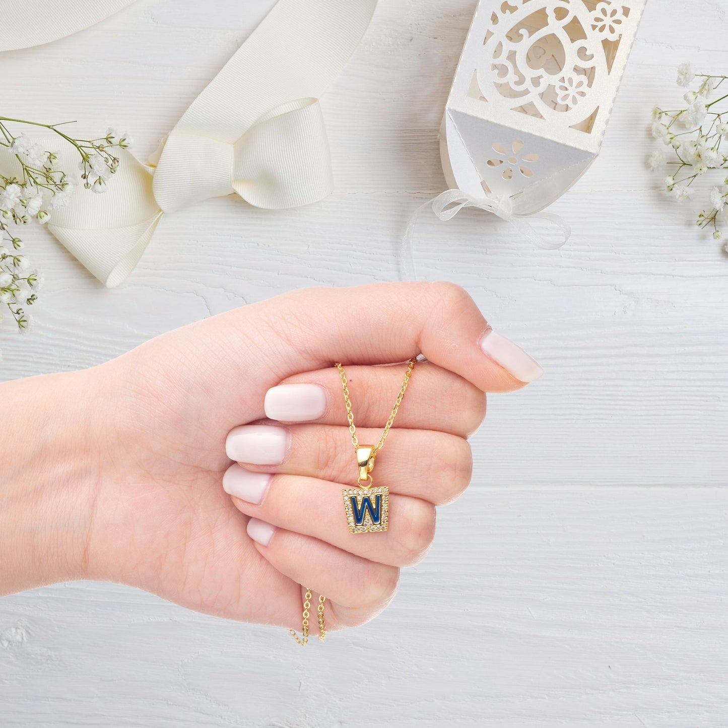 Initial Letter Necklace | Mother's Day | Birthday Gift