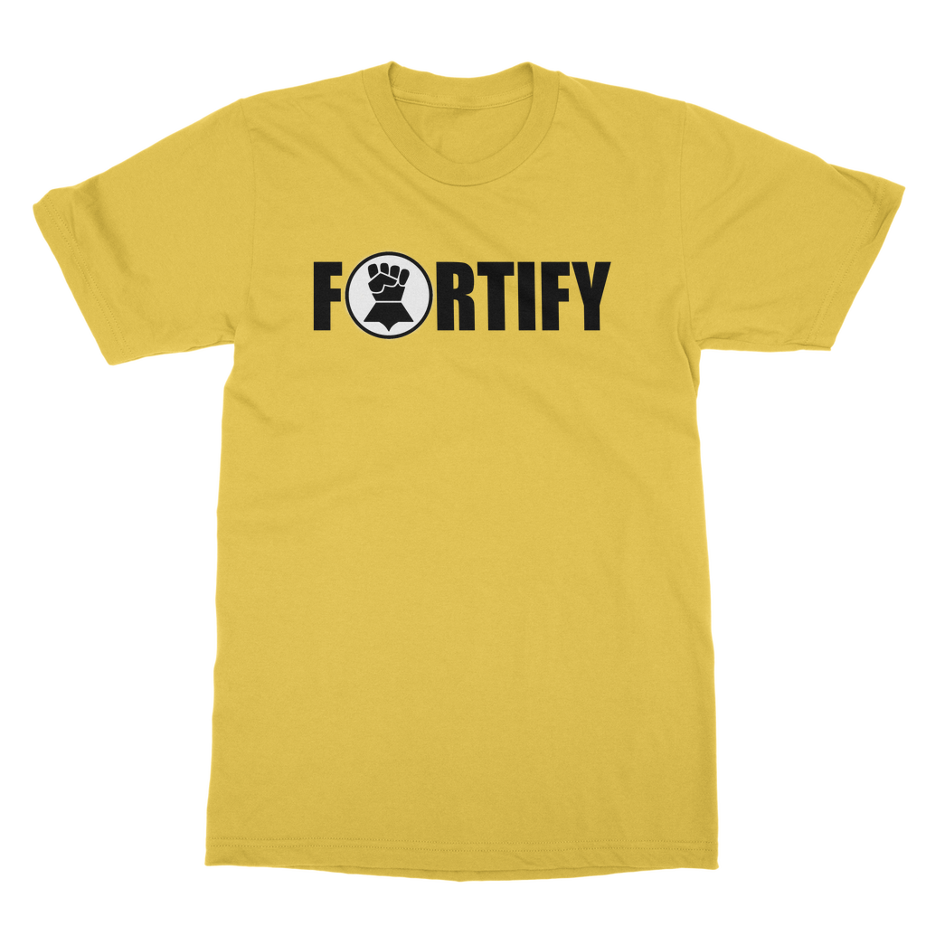 Fortify | Imperial Fists | Heavy Cotton Unisex T-Shirt | WH 40K