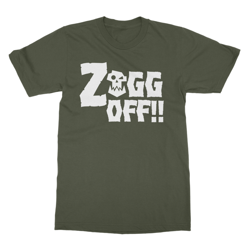 Orks | Zogg Off_| Heavy Cotton Unisex T-shirt | WH 40K
