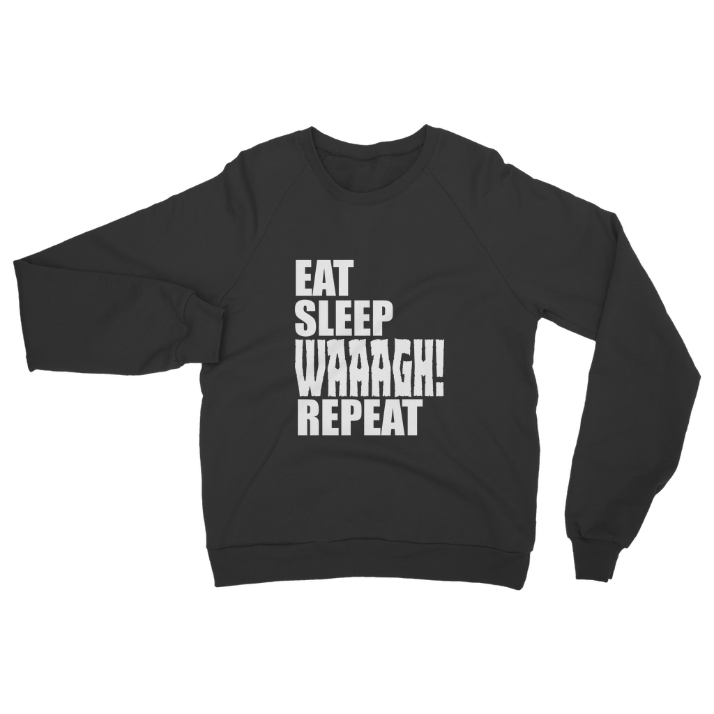 Eat Sleep Repeat Classic Adult Sweatshirt