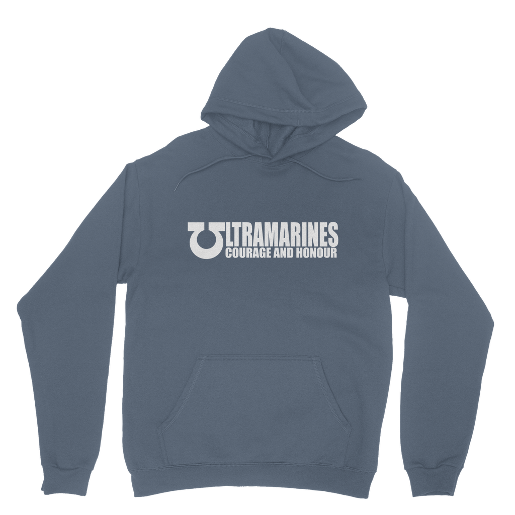 Ultramarines | Unisex Hoodie | Courage & Honour | WH40K Gift Idea