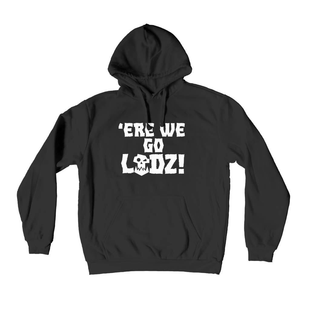 Ere we go ladz white Premium Adult Hoodie