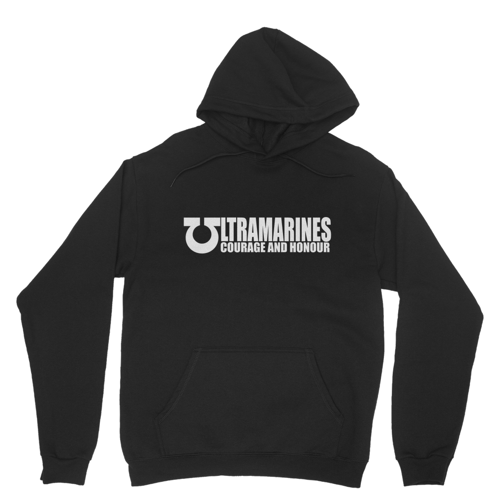 Ultramarines | Unisex Hoodie | Courage & Honour | WH40K Gift Idea