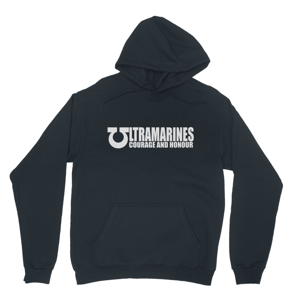 Ultramarines | Unisex Hoodie | Courage & Honour | WH40K Gift Idea
