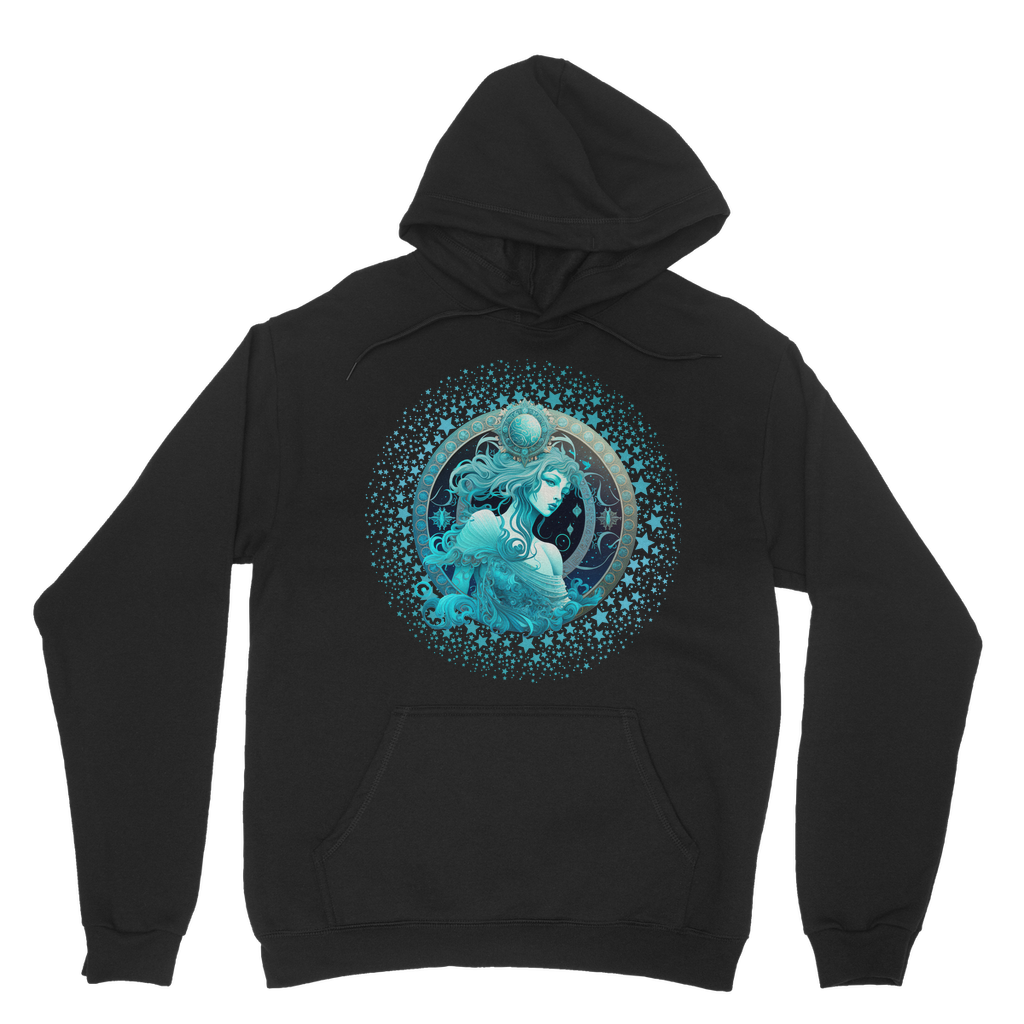 Aquarius Classic Adult Hoodie