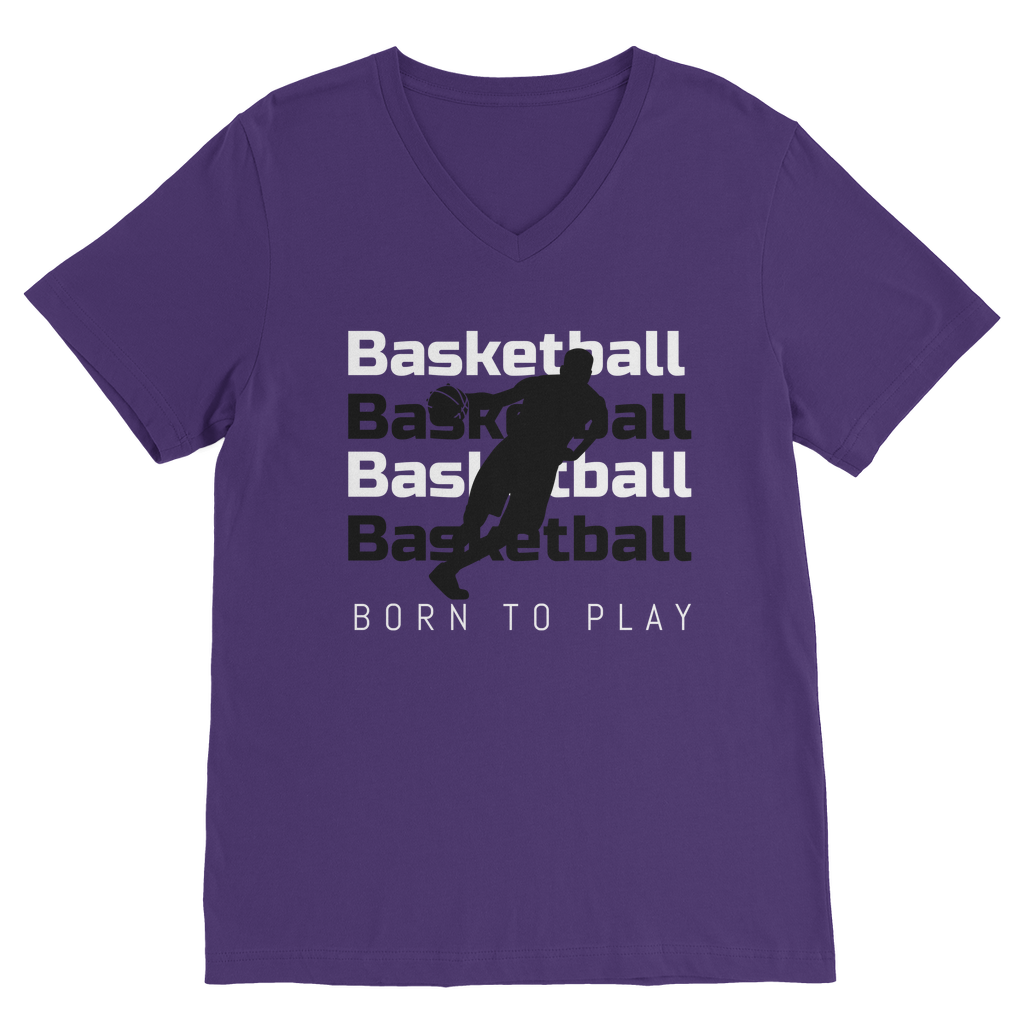 Basketball | Classic V-Neck T-Shirt