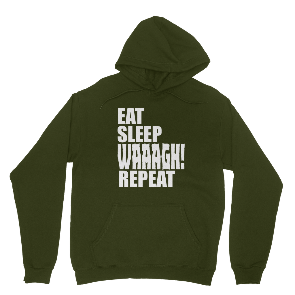 Eat Sleep Repeat Classic Adult Hoodie