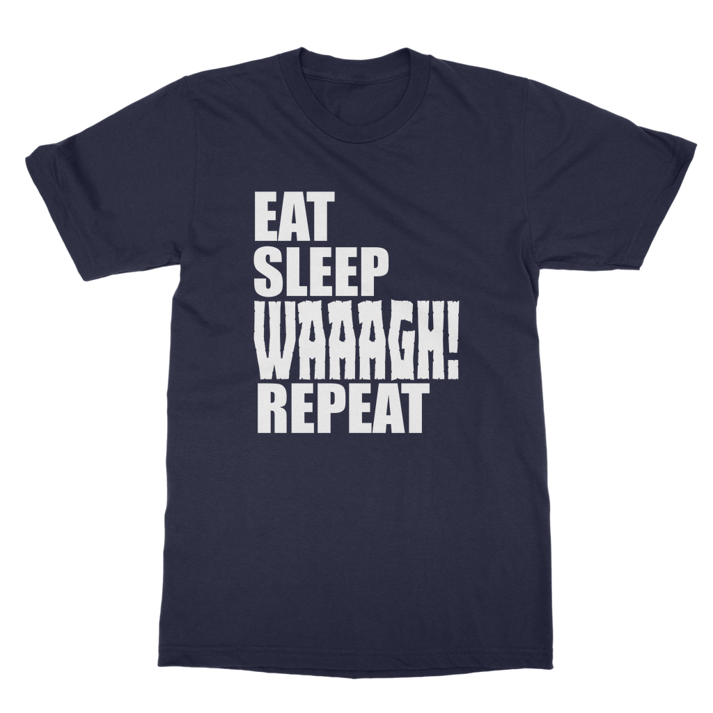 ORK | Eat Sleep Repeat | Heavy Cotton Unisex T-Shirt | 40K