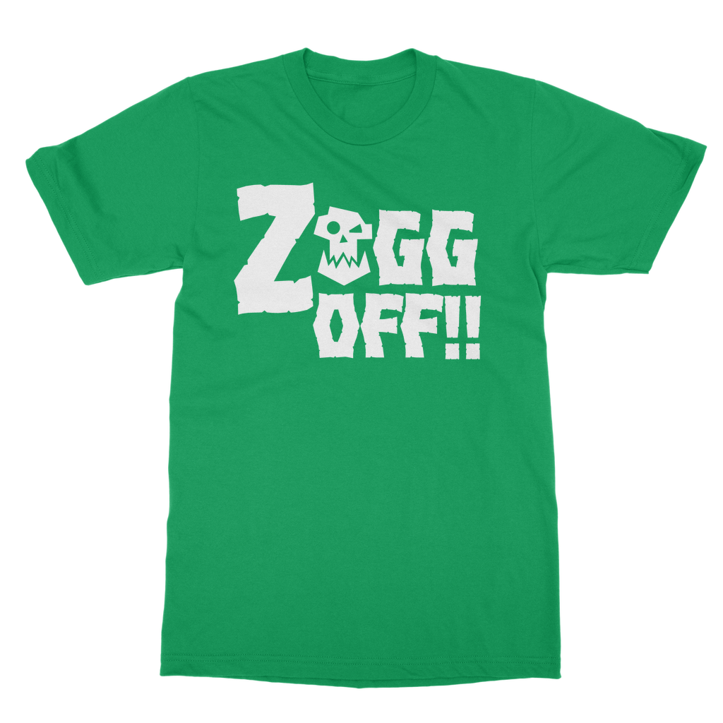 Orks | Zogg Off_| Heavy Cotton Unisex T-shirt | WH 40K