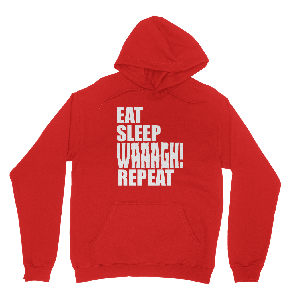 Eat Sleep Repeat Classic Adult Hoodie