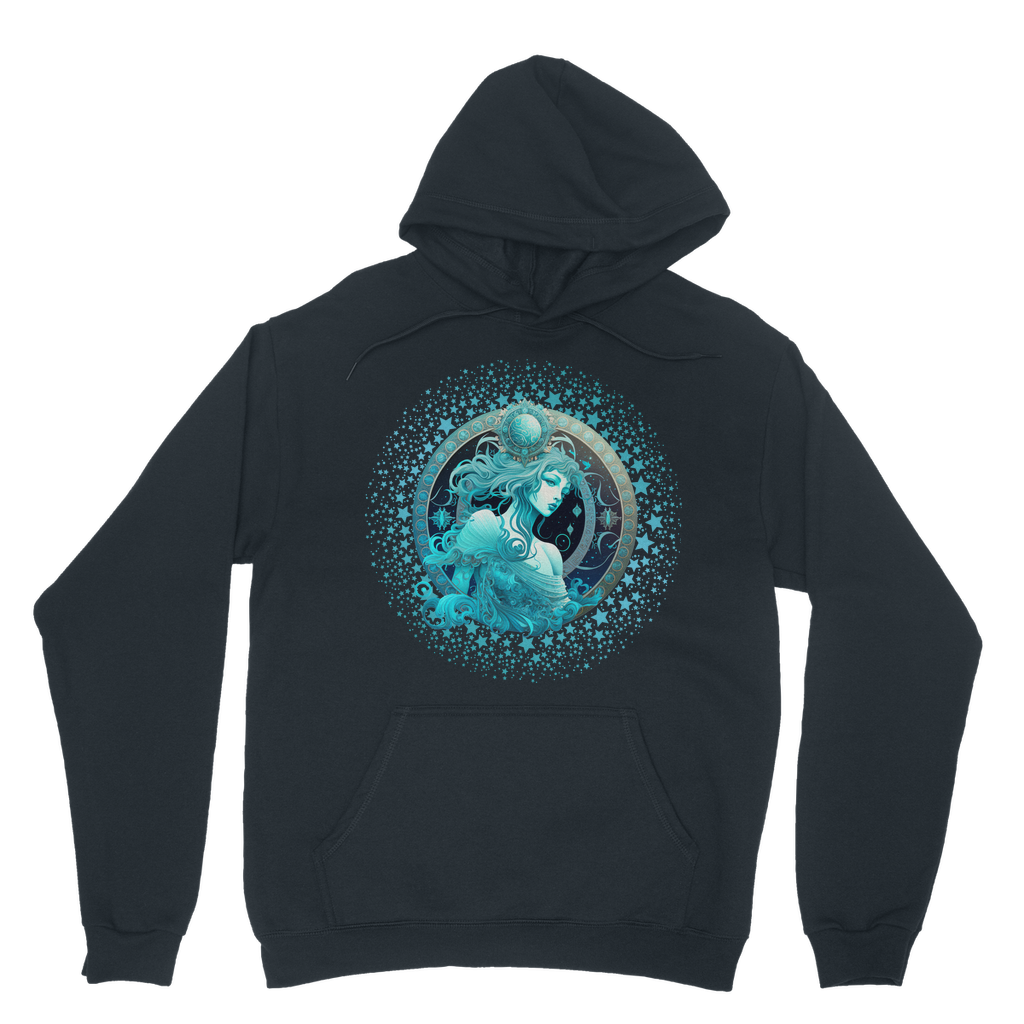 Aquarius Classic Adult Hoodie