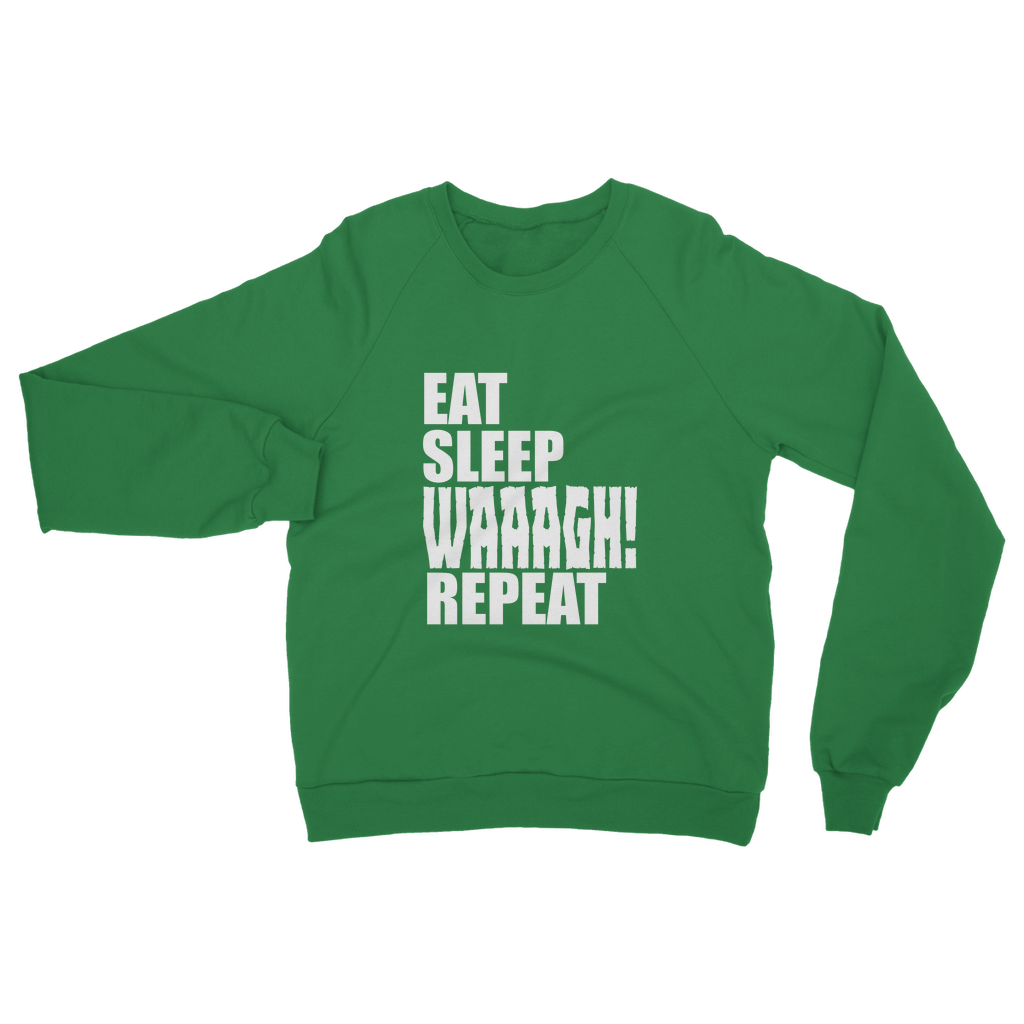 Eat Sleep Repeat Classic Adult Sweatshirt