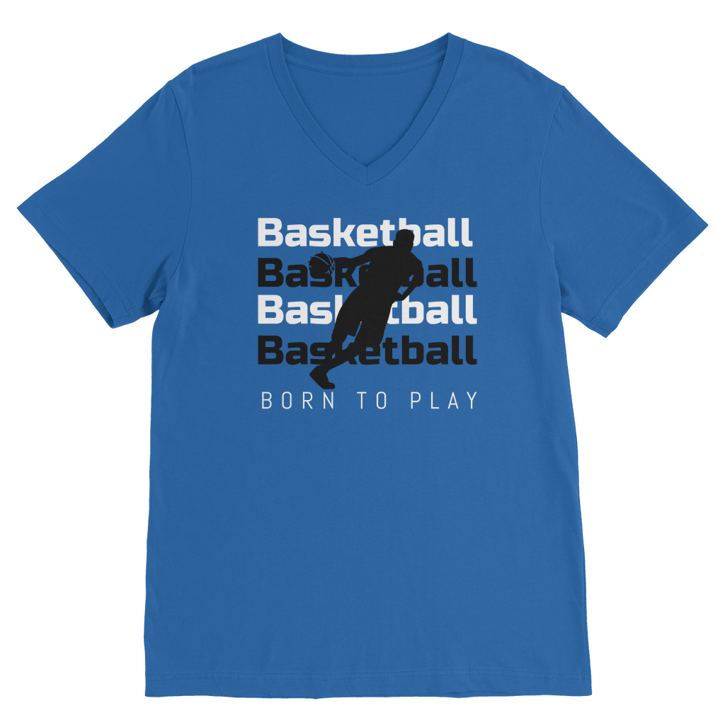 Basketball | Premium V-Neck T-Shirt | Unisex