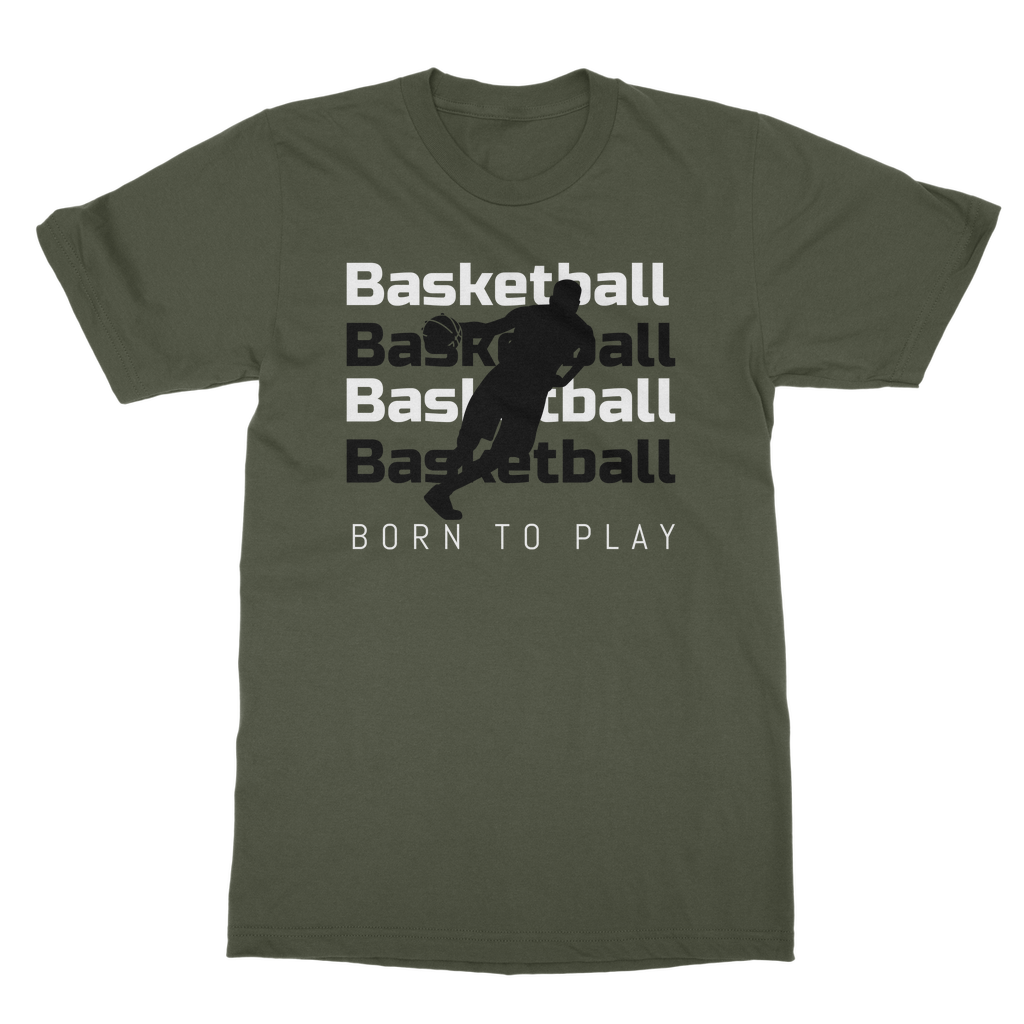 Basketball | Classic Adult T-Shirt | Unisex | Crew Neck