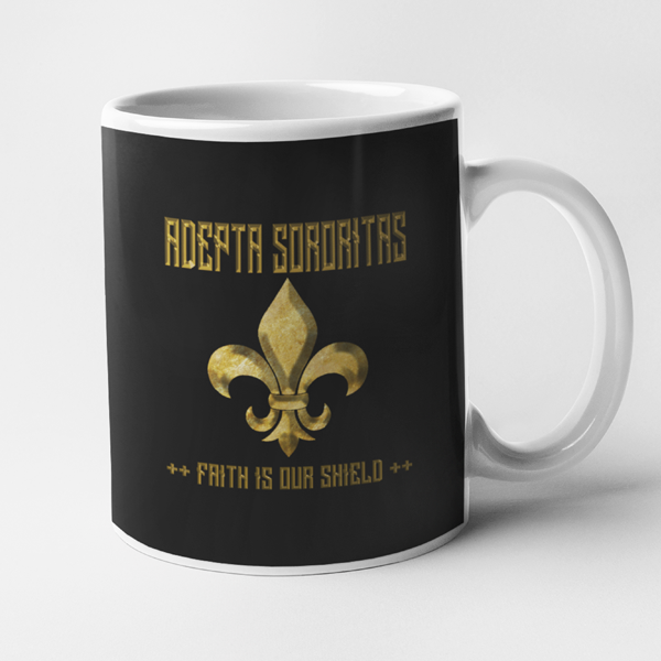 11oz Mug | Adepta Sororitas | Black | WH40K