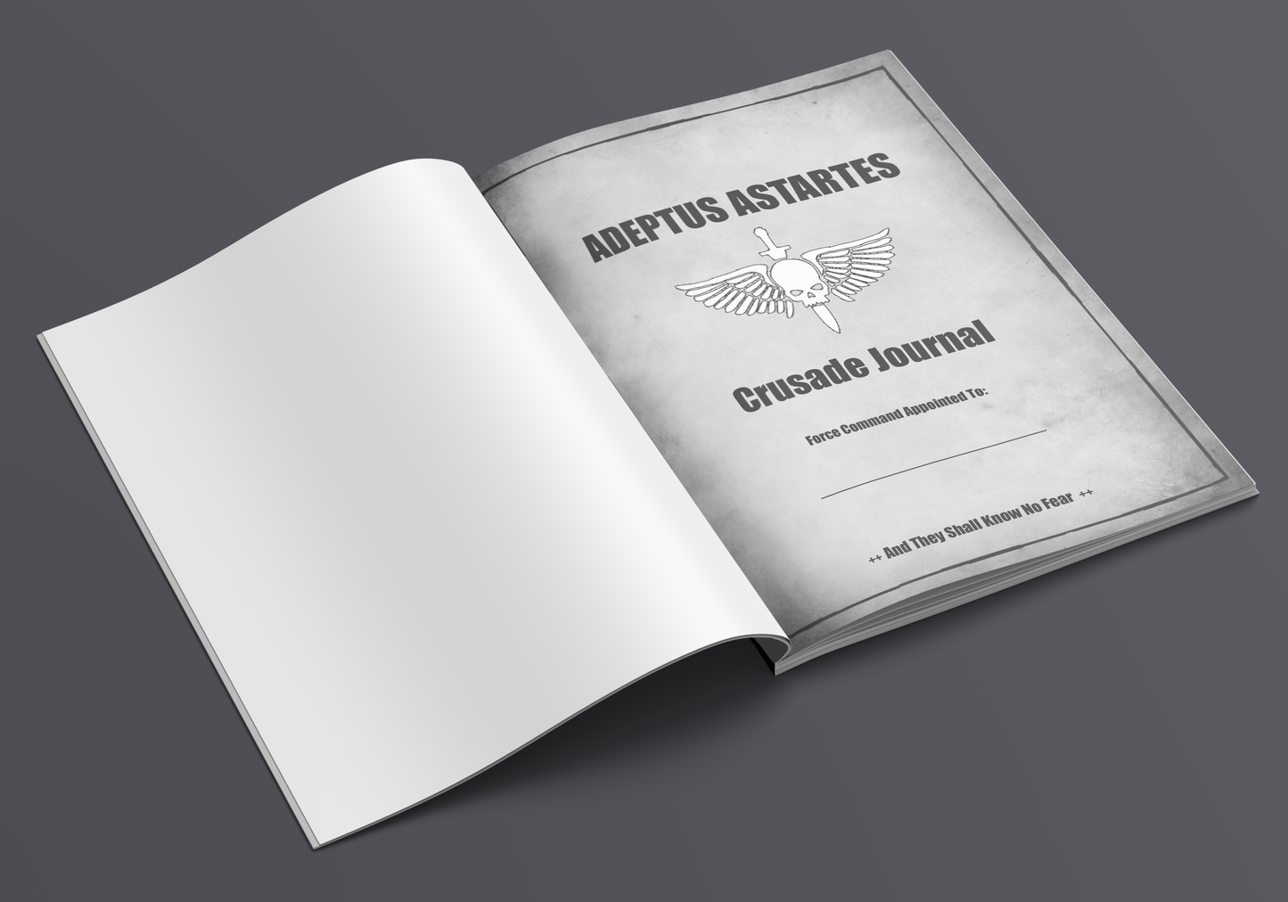 Adeptus Astartes | Crusade Journal | 40k