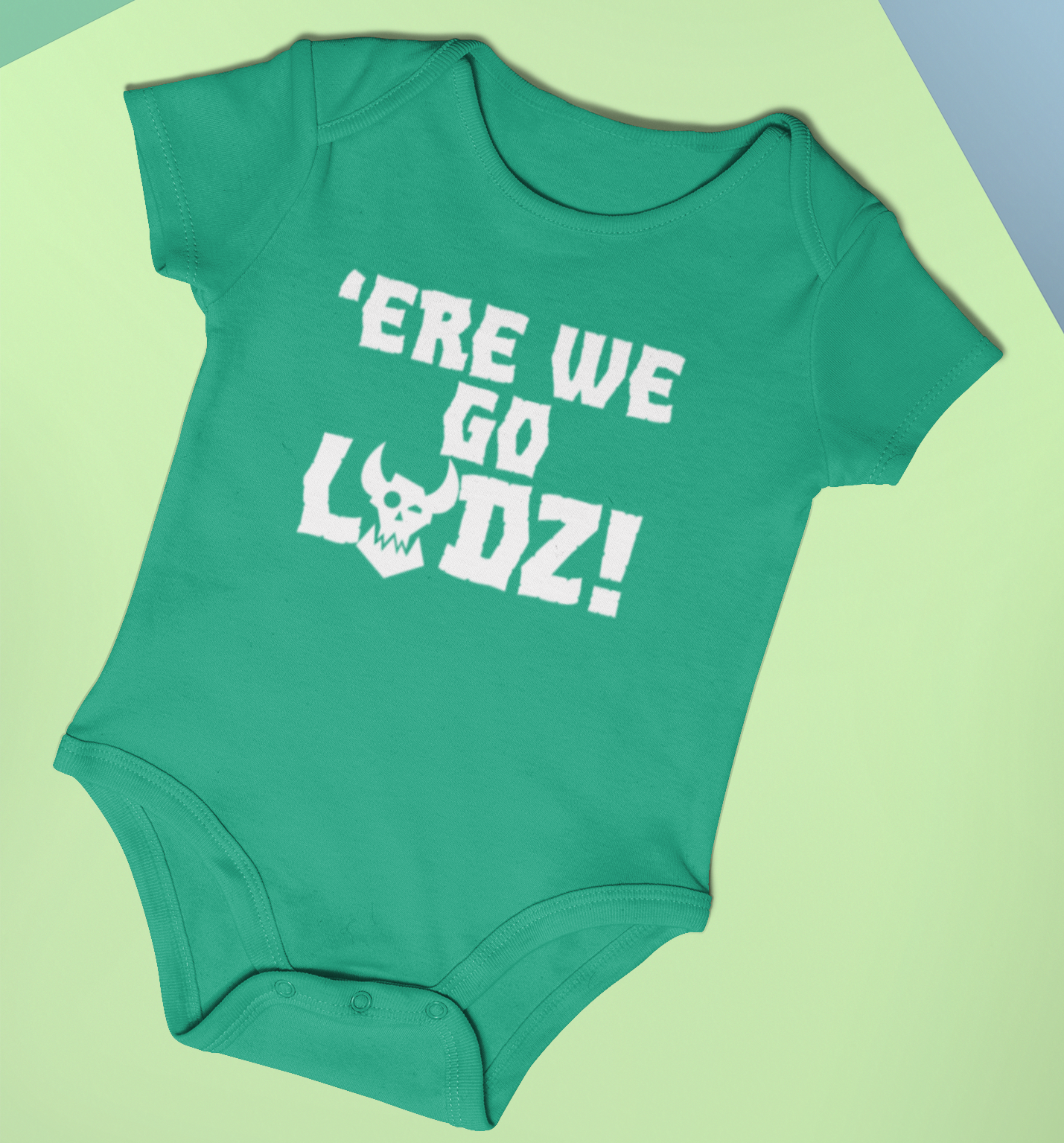 Ere we go ladz | Baby Bodysuit | Infant Envelope Neck Vest