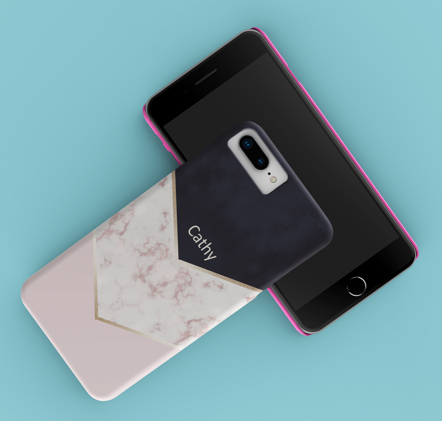 Customise It | Blue Marble | Fully Printed Tough Case | Iphone |Samsung