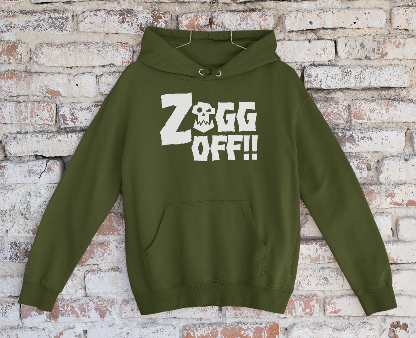 Zogg Off | Ork Warrior | Classic Adult Hoodie | WH40K