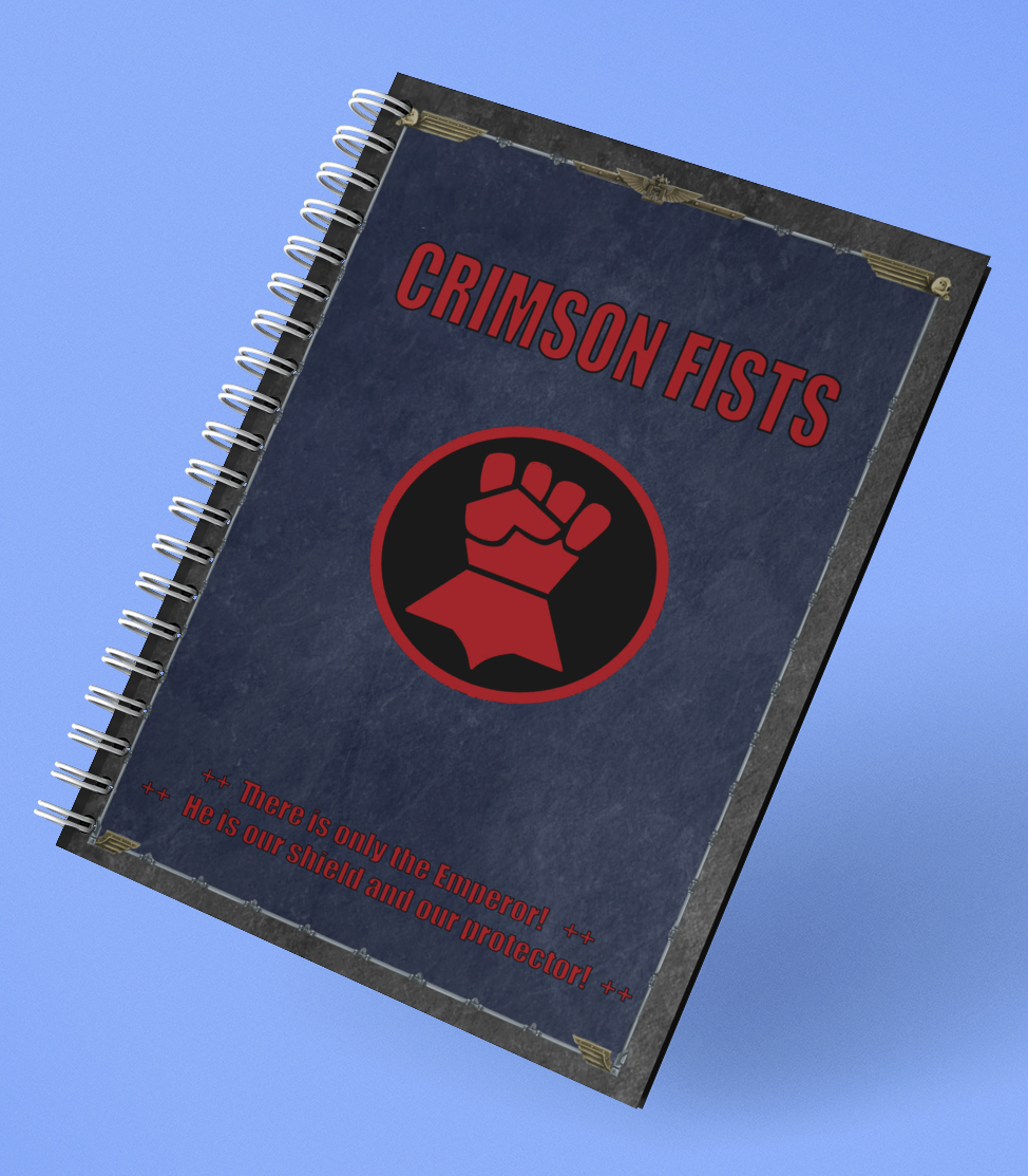 Notebook | Crimson Fists | Battle Planner