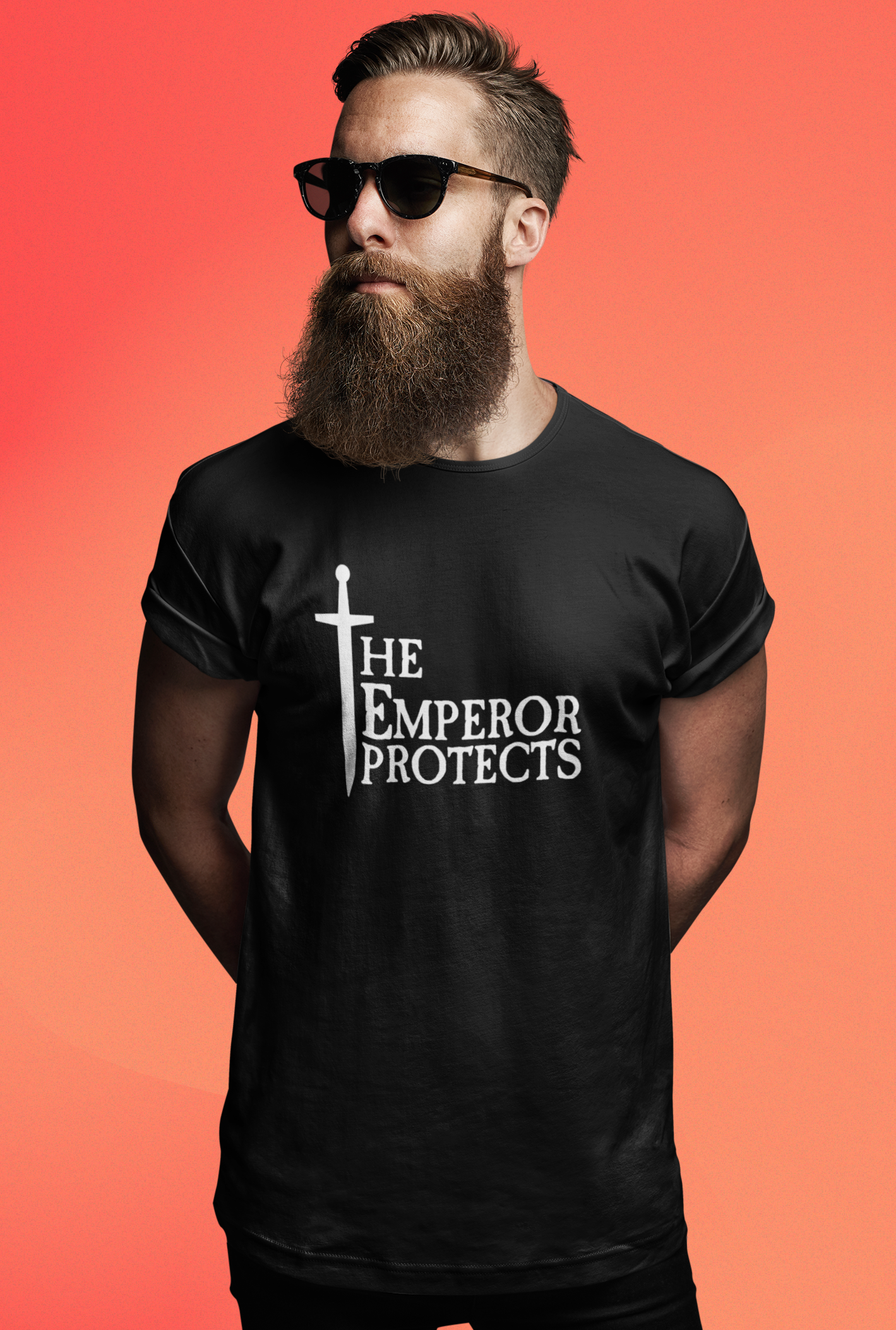 Imperium of Man | The Emperor Protects | Unisex T-Shirt | WH 40k