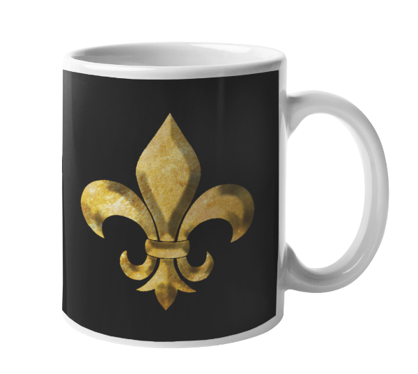 11oz Mug | Adepta Sororitas | Fleur de Lis | Black | WH40K