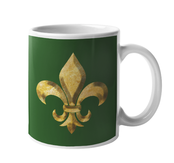 11oz Mug | Adepta Sororitas | Fleur de Lis | Green