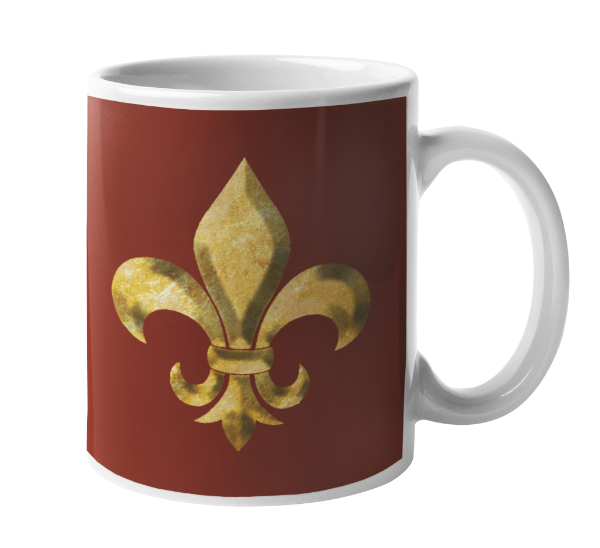 11oz Mug | Adepta Sororitas | Fleur de Lis | Red | WH 40K