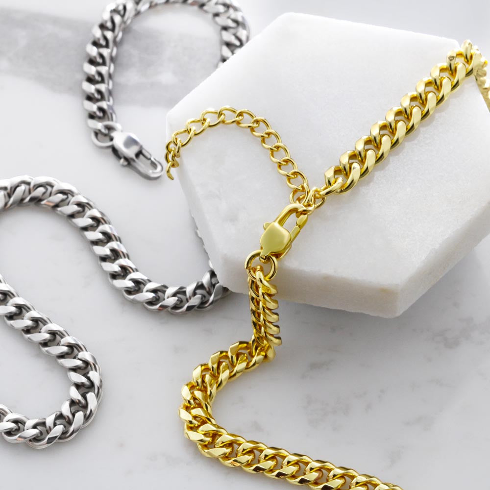 Gift for Him | Cuban Chain | Bearded Hubby