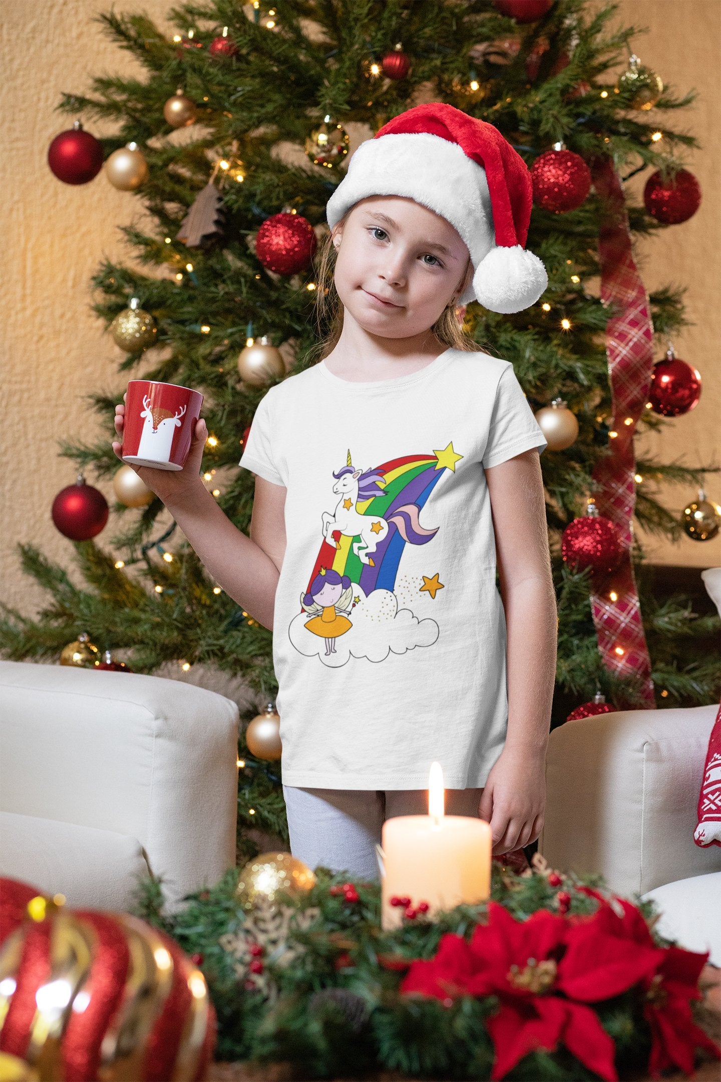 Christmas gift idea paint it yourself textile colouring tshirt