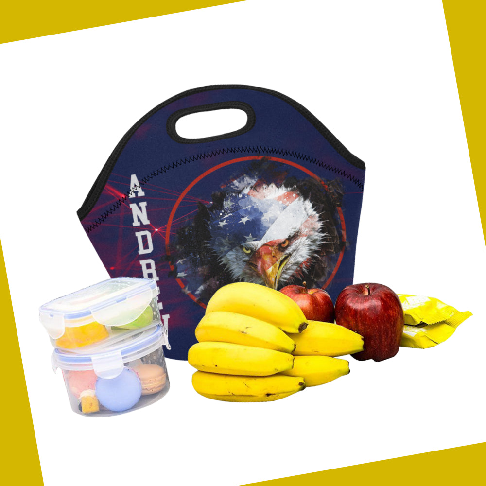 Customise It | Lunch Bag | Patriot Eagle | USA | Neoprene