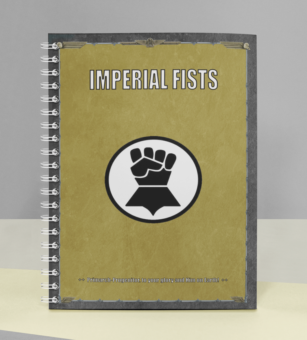 Notebook | Imperial Fists | Battle Planner Journal