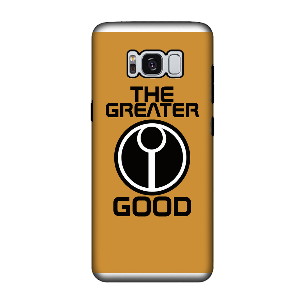 Tau Black Fully Printed Tough Phone Case