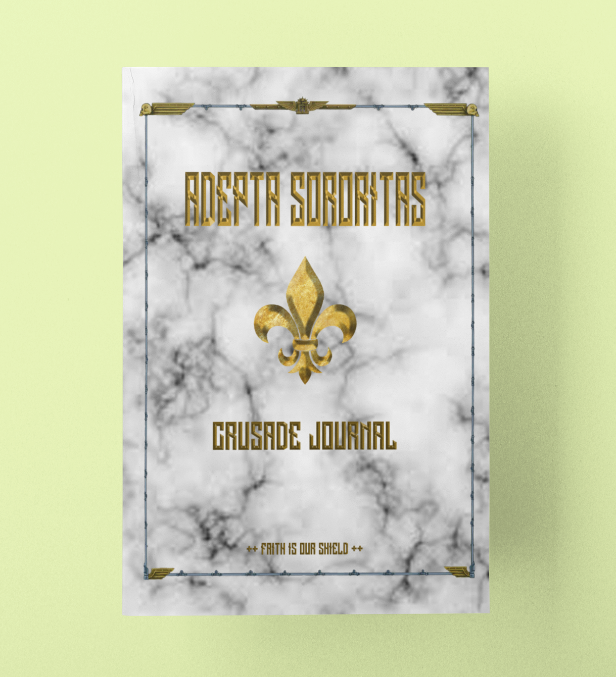 Adepta Sororitas | Crusade Journal | WH 40k | Gift Idea