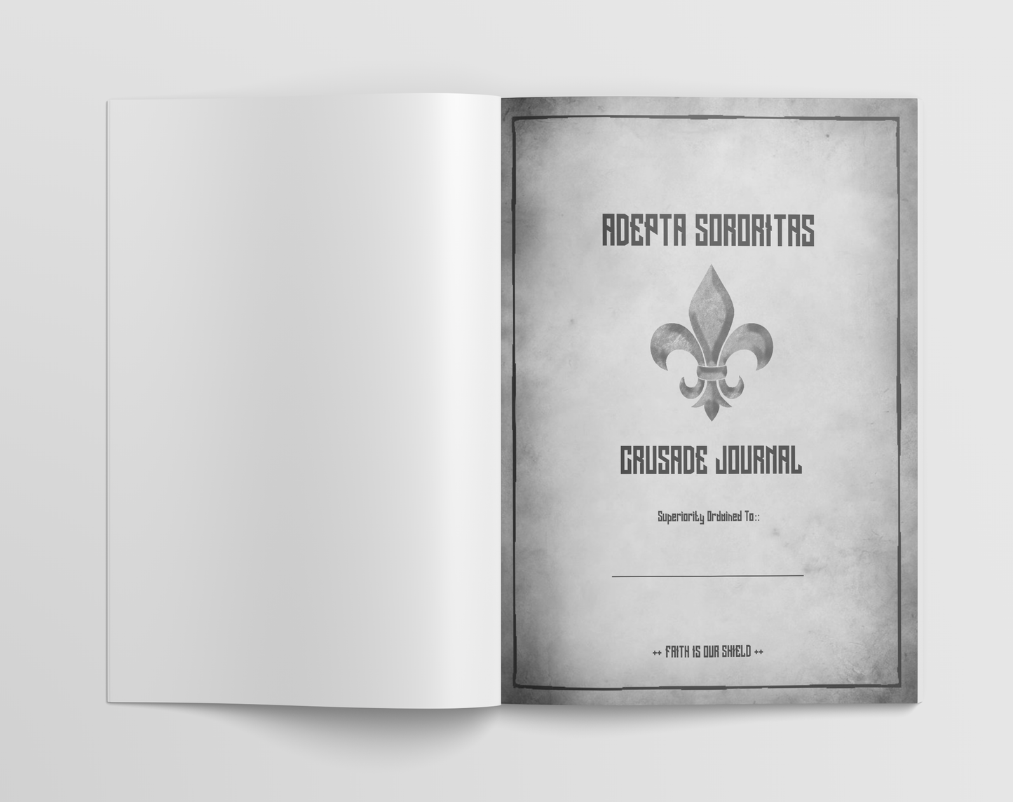 Adepta Sororitas | Crusade Journal | WH 40k | Gift Idea