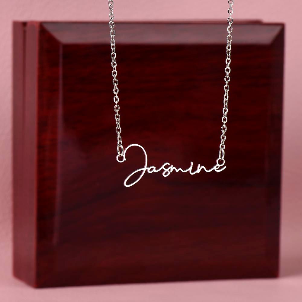 Customise it | Signature Necklace | Name | Gift Idea