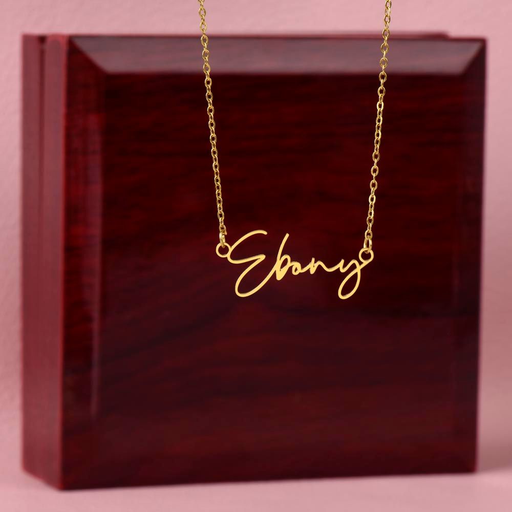 Customise it | Signature Necklace | Name | Gift Idea