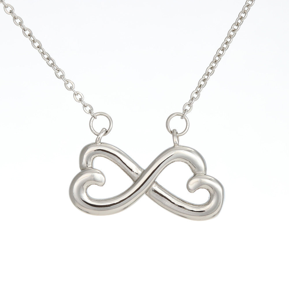 Daughter | Heart Infinity Symbol Pendant Necklace | Gift Idea