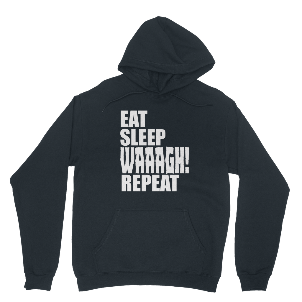 Eat Sleep Repeat Classic Adult Hoodie