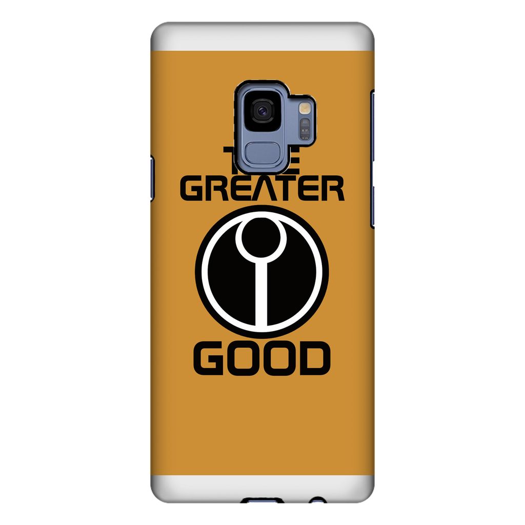 Tau Black Fully Printed Tough Phone Case